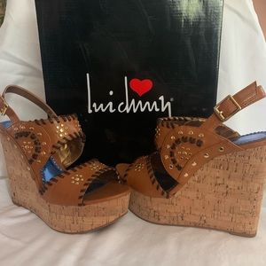 Luichiny Mama Mia Wedge Sandals